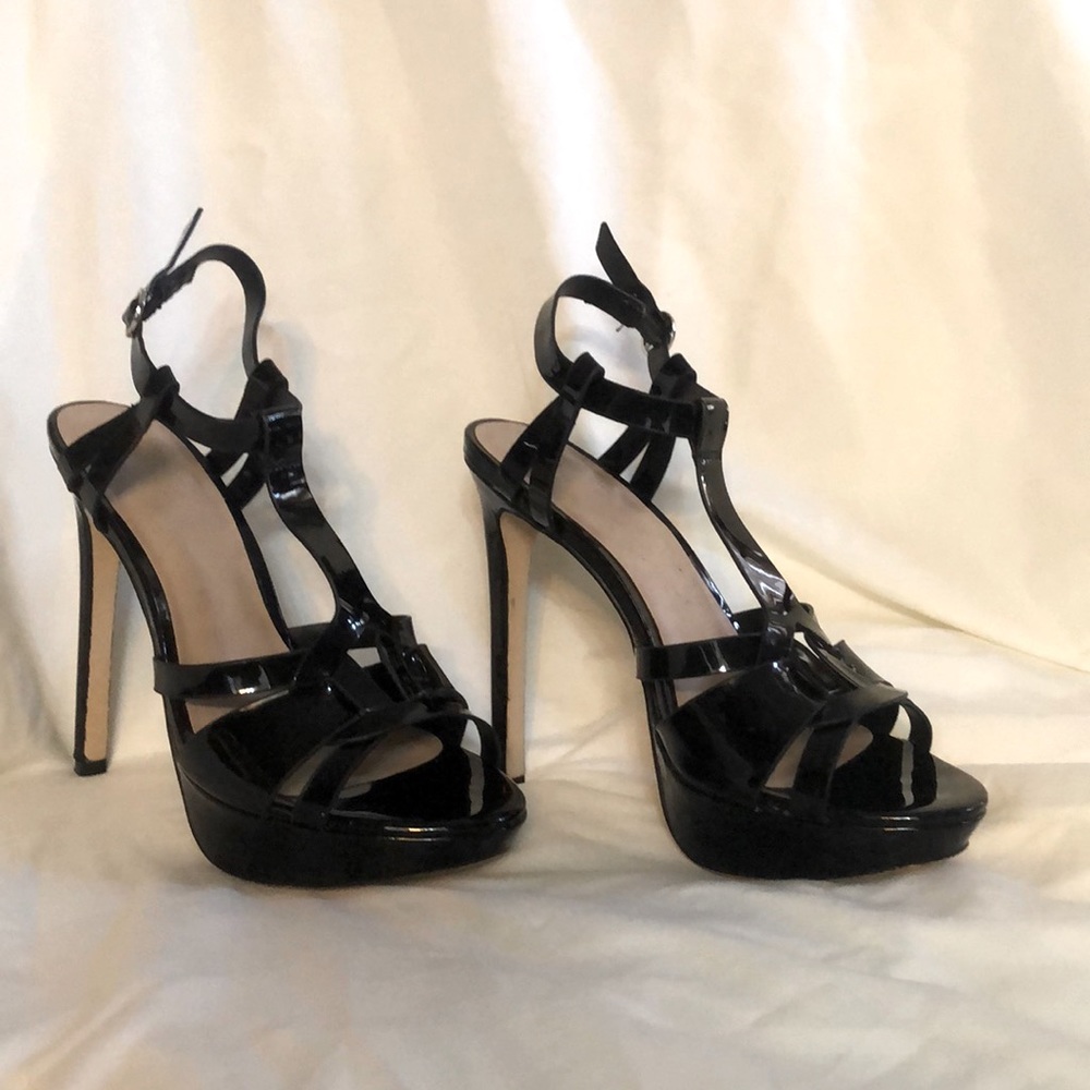 Mix No 6 Black high heel